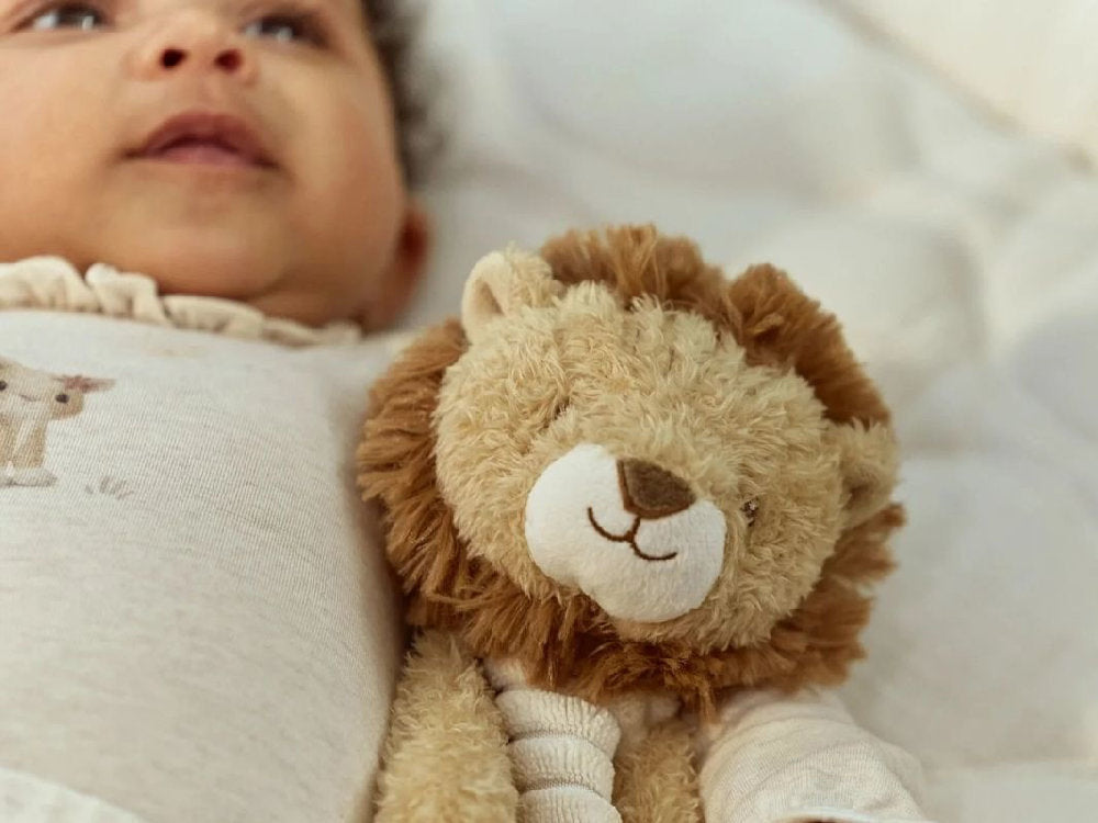 Doudou 'Leone' Safari Friends Little Dutch con Porta Ciuccio - Dalla nascita