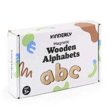 Lettere magnetiche in legno 40pezzi Kinderly