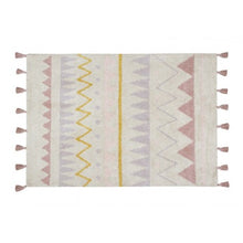 Tappeto lavabile azteca 120x160cm - 100% cotone - lavabile in lavatrice!