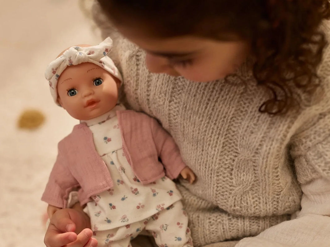 Bambola Bebè Morbida 'Philou' Little Dutch con Occhi Miei Reclinabili