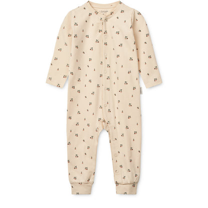 Pigiama Birk stampato - 95% Cotone organico certificato GOTS