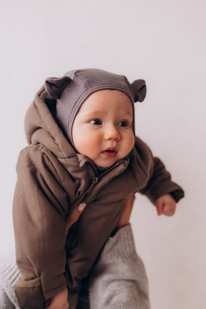 Passamontagna Balaclava Leggero con Orecchiette in Lana Merino e Lyocell