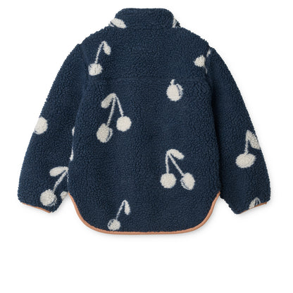 Giacca in pile noam - 100% poliestere riciclato