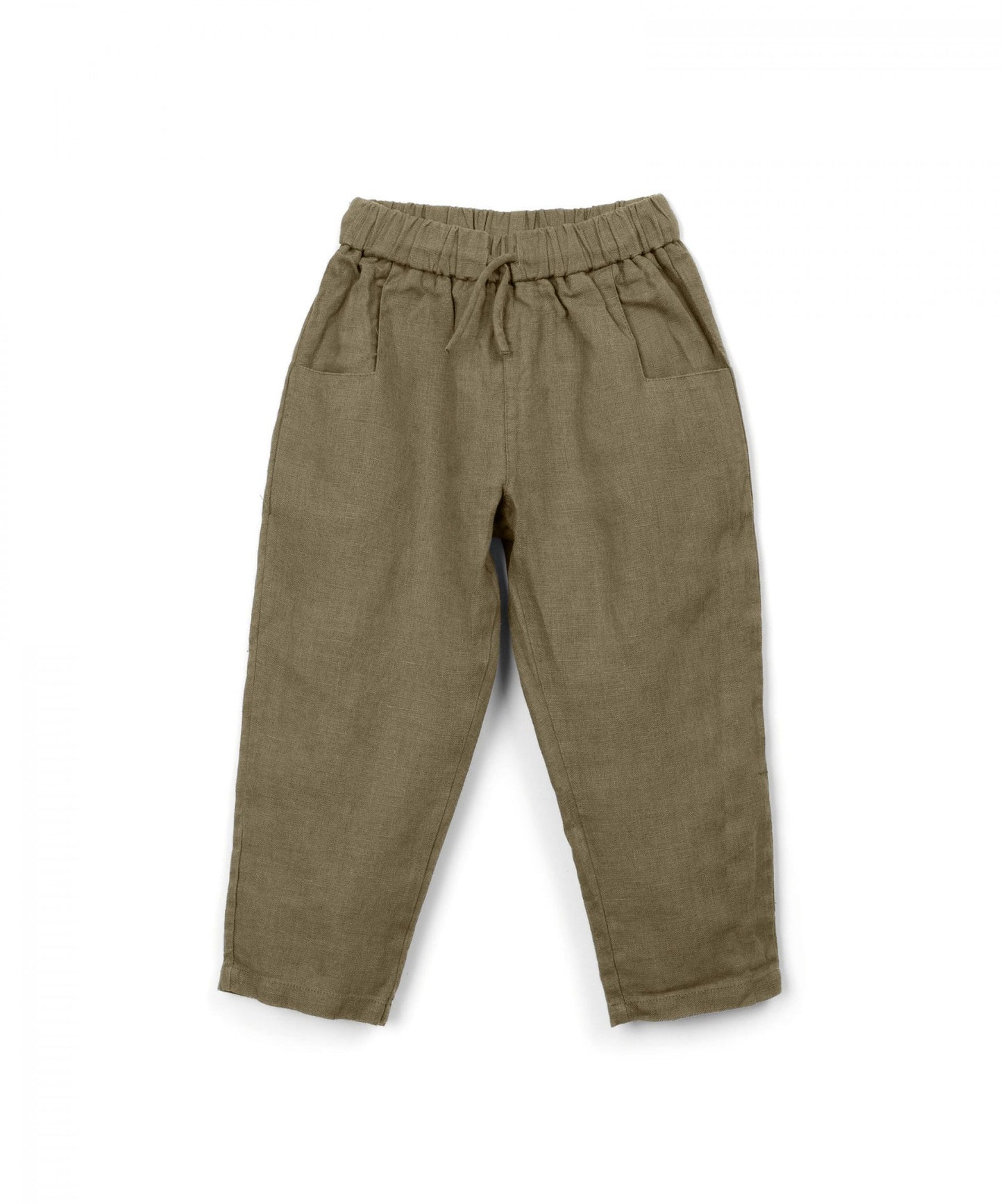 PANTALONI DI LINO