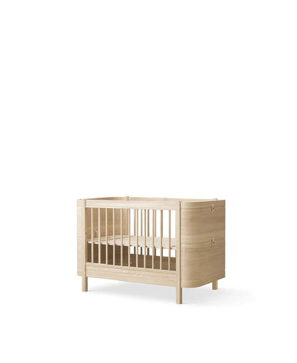 Lettino evolutivo Mini+ con Junior Kit (0-9 anni) - In legno di betulla