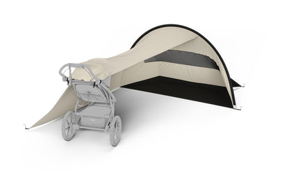 Thule sun and wind tarp - telo parasole e antivento - protezione solare upf50+ per rimorchi e passeggini outdoor