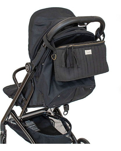 Borsa portaoggetti per passeggino - organizer passeggino - tessuto trapuntato