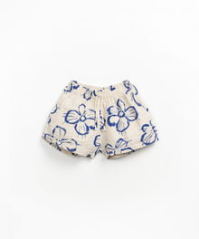 Pantaloncini in tessuto stampato
