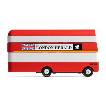 Autobus di Londra a Due Piani in Legno - In legno massello