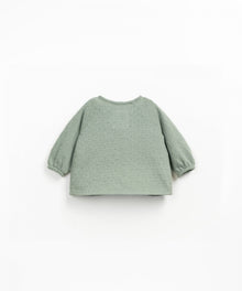 CARDIGAN IN JERSEY DECORATO