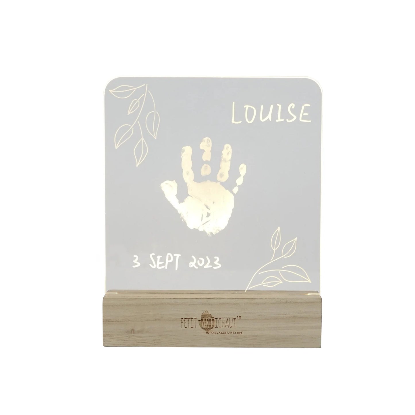 Cornice Illuminata Personalizzabile 'Olive Tree' -