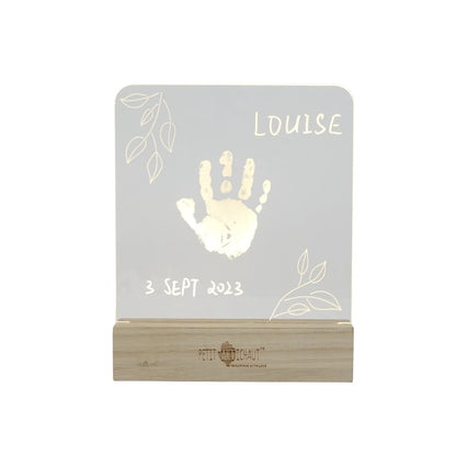 Cornice Illuminata Personalizzabile 'Olive Tree' -