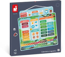 Calendario magnetico mesi, giorni, tempo e umore
