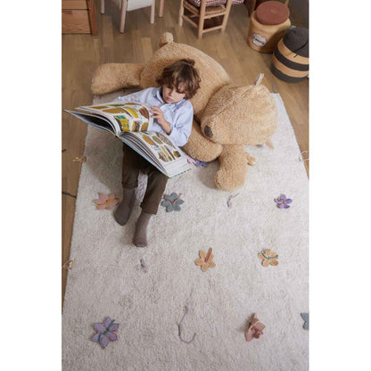 Pouf soffice per bambini - Sleepy Bear - 30x100x70cm - Planet Bee