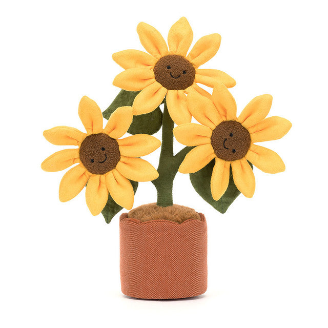 Peluche morbido girasole