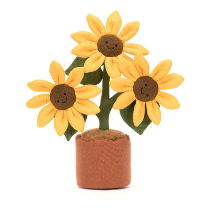 Peluche morbido girasole