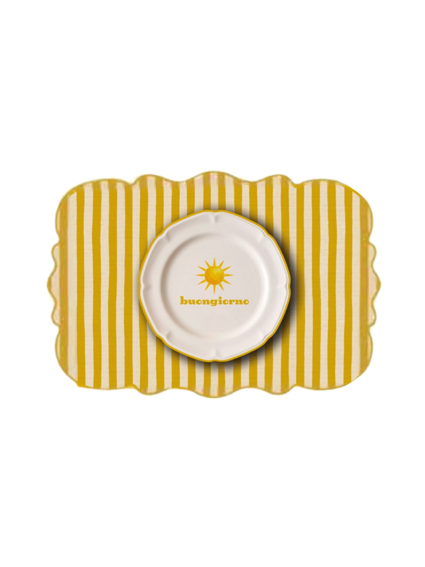 Tovaglietta americana 'Buona Giornata' in Polipropilene