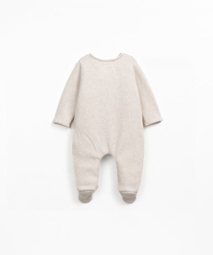 Tutina in jersey di cotone - 90% Cotone rigenerato