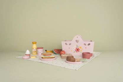 Set in legno per picninc - Composto da 31 pezzi