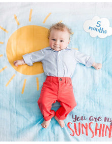 Kit primo anno - copertina swaddle in mussola di cotone
