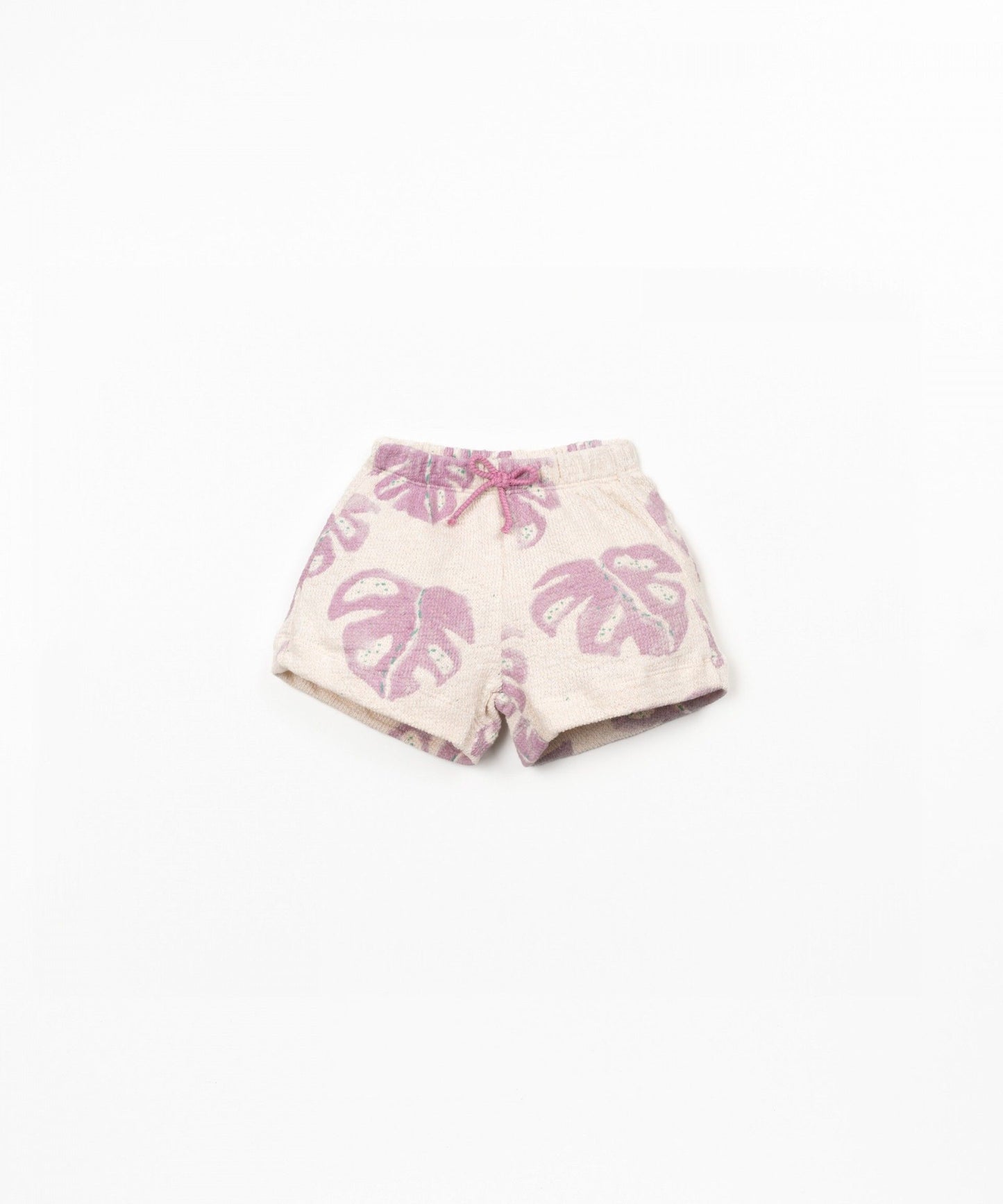 PANTALONCINI DI MAGLIA DECORATA CON STAMPA