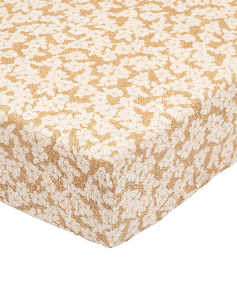 Lenzuolo con angoli per lettino 70x140cm - 100% doppia mussola di cotone biologico
