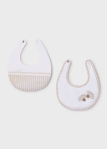 Set 2 bavaglini neonato