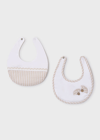 Set 2 bavaglini neonato