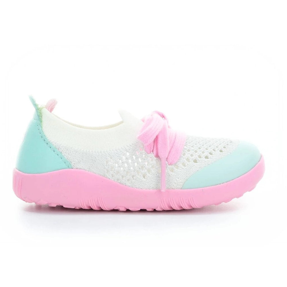Scarpine I-Walk Play Knit Mist+White