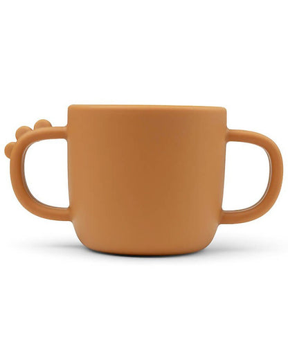 Tazza con 2 manici in silicone alimenatare Peekaboo Croco