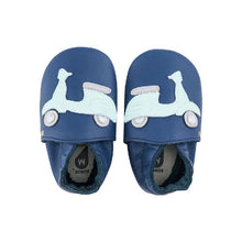 Scarpine Soft Sole Scooter Navy