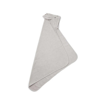 Accappatoio a triangolo baby Albert - con cappuccio - 100% Cotone biologico