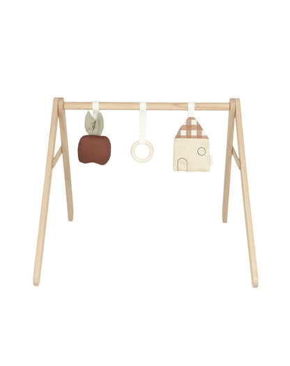 Arco giochi in legno con soft toys