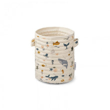 Cesto portaoggetti ally 25x30cm - 100% cotone organico