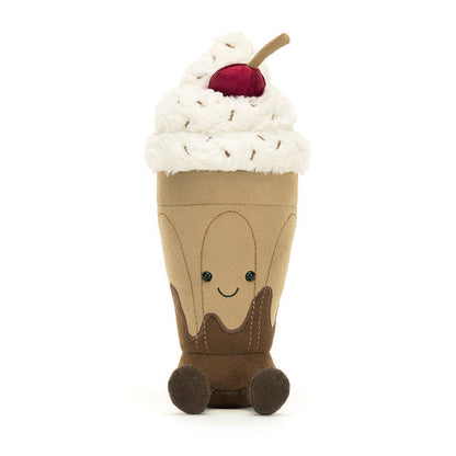 Peluche morbido Marin il Milkshake al cioccolato