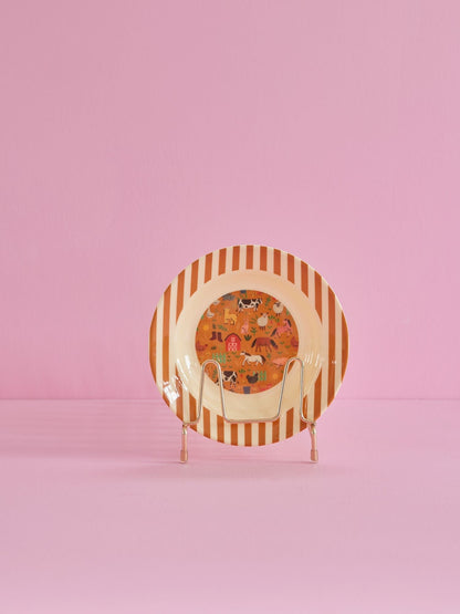 Piatto fondo per bambini in melamina