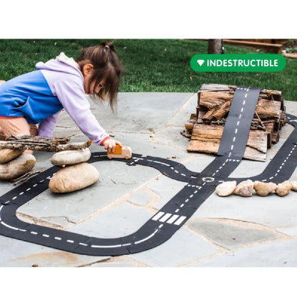 Pista Flessibile in Gomma Waytoplay Set 'Highway' (24 Pezzi - 376 cm)
