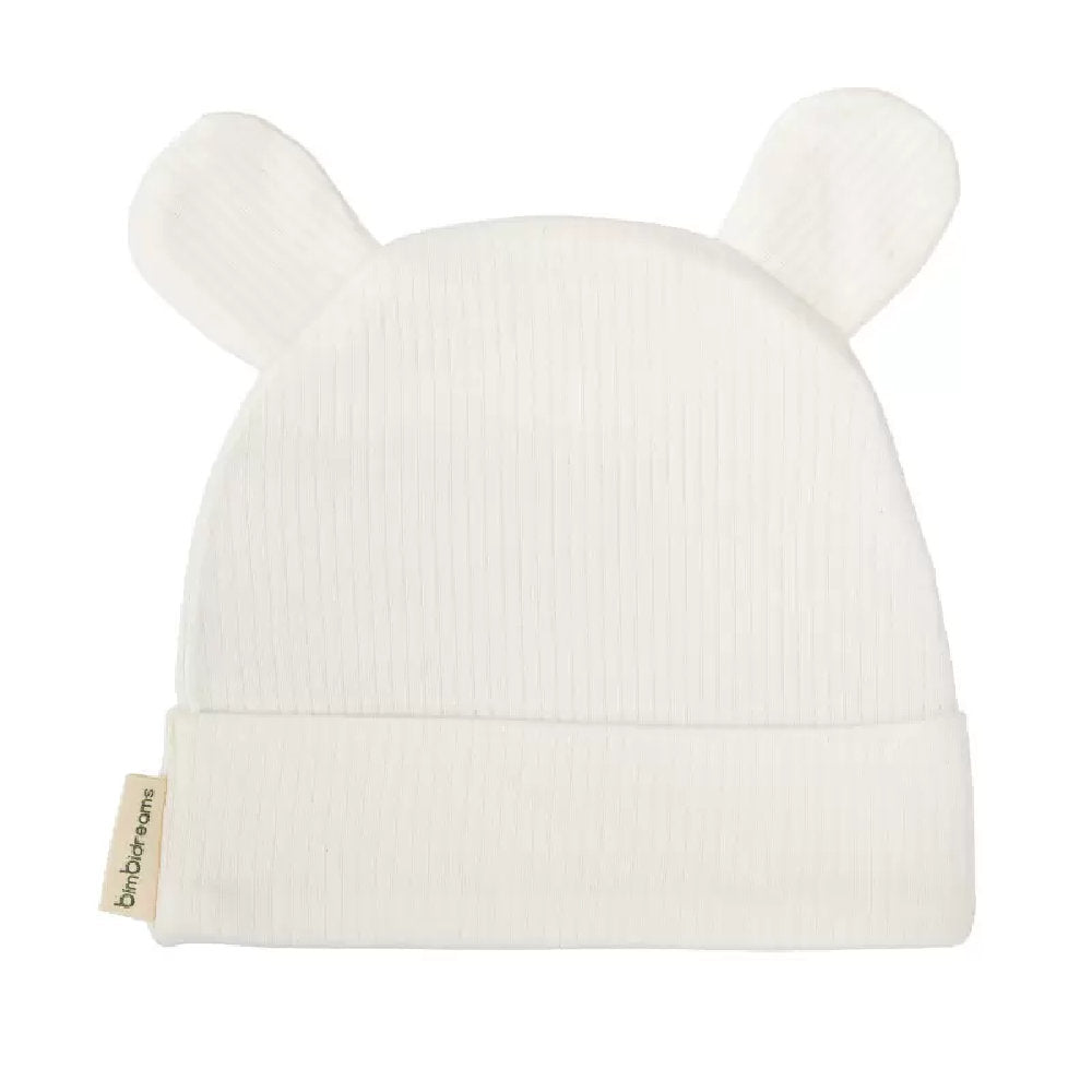 Cappellino Neonato in Bambù e Cotone Organico