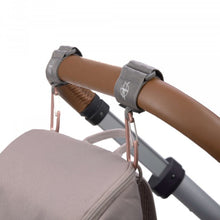 Ganci per passeggino con moschettone
