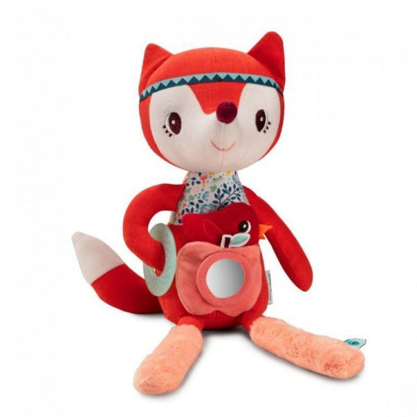 Peluche morbido alice con attività
