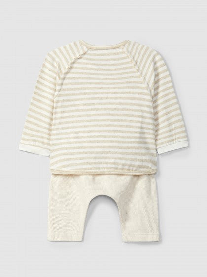 Tutina 2 pezzi - 85% Cotone e 15% Lino