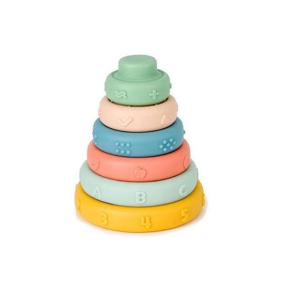 Set di 6 Anelli Morbidi Impilabili (Soft Touch)