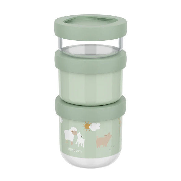 Contenitore porta snack impilabile Mepal Mio