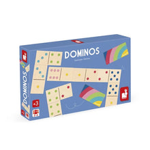 Domino in Legno 'Numeri e Colori' (28 Pezzi)