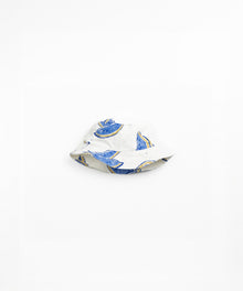 Cappello in twill stampato