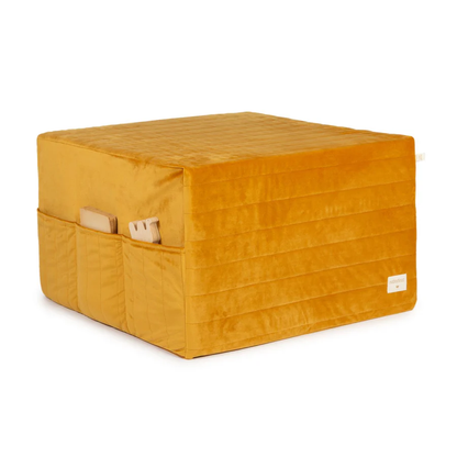 Pouf 3 in 1 Sleepover - 100% eco-velvet riciclato