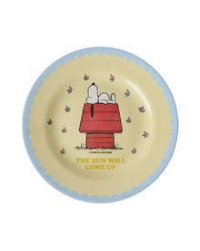 Piatto piccolo in Melamina Snoopy by Rice - Collezione Esclusiva Rice x Peanuts