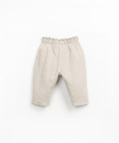Pantalone in jersey decorato
