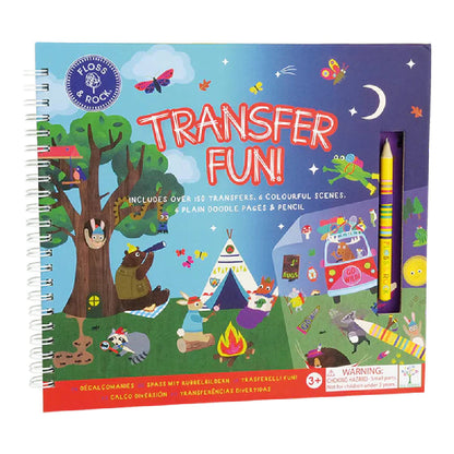 Album Gioco con Decalcomanie Magiche 'Transfer Fun' (150+ Trasferibili)