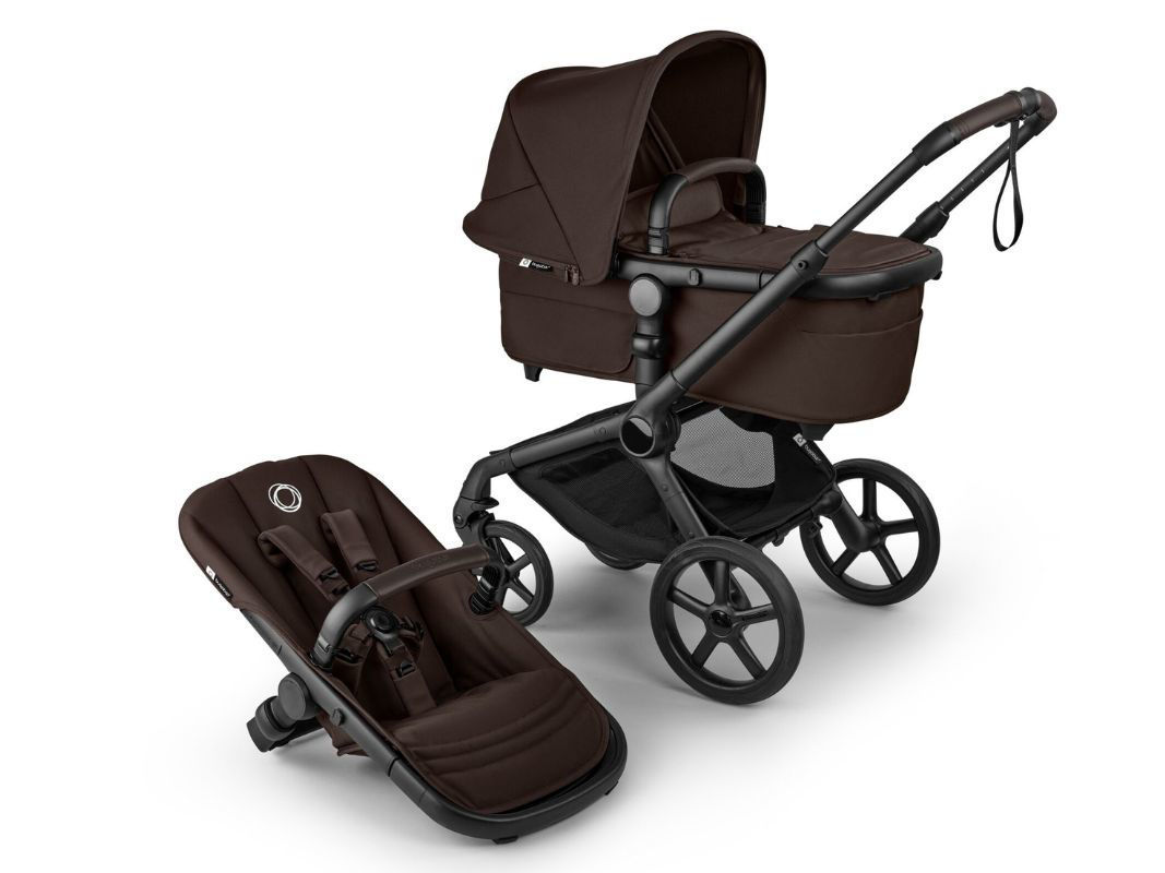 Bugaboo - Trio Bugaboo Fox5 Renew con ovetto reclinabile Otter